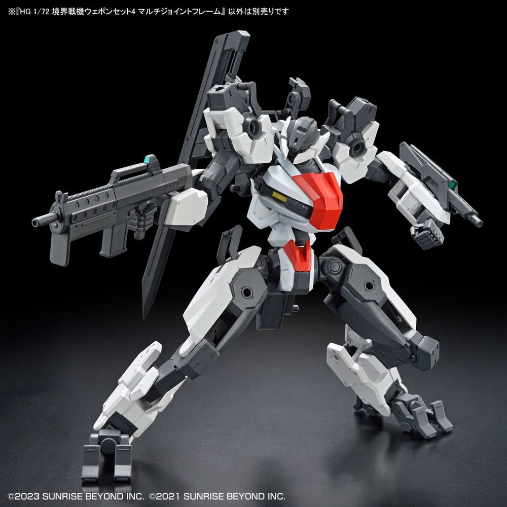Bandai 5065327 HG 1/72 Kyoukai Senki Weapon Set 4 Multi Joint Frame - Image 5