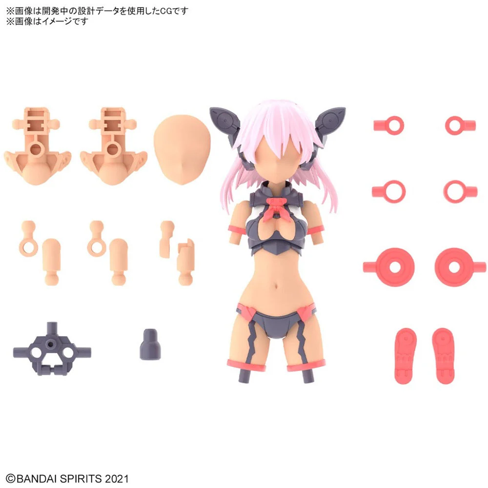 Bandai 5065432 30MS Option Parts Set 8 (Scout Costume) [Color C] - Image 14