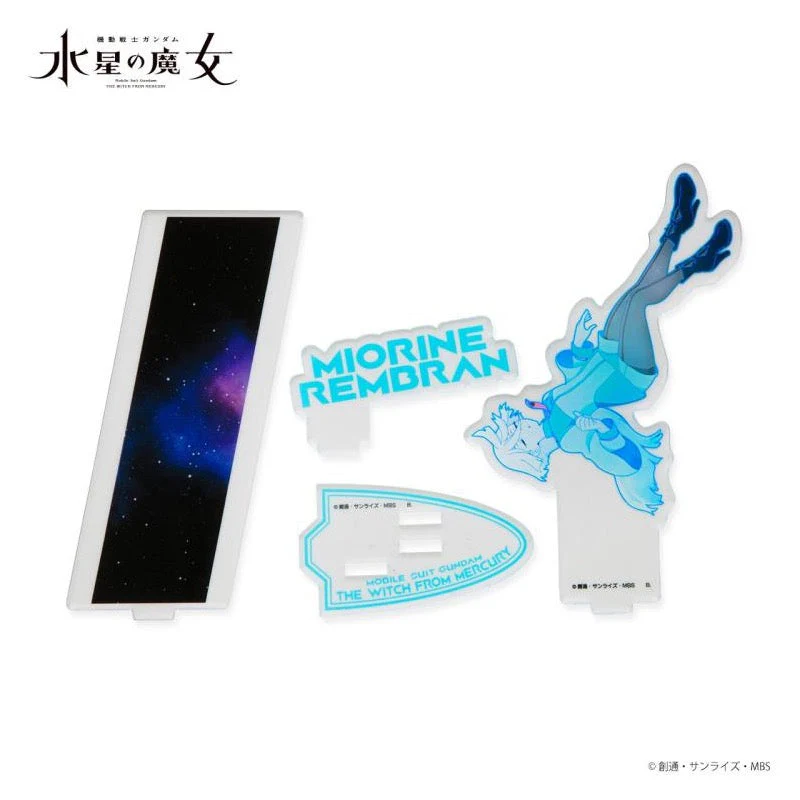 Bandai 5065608 Art Acrylic Stand Miorine Rembran Gundam The Witch From Mercury - Image 2