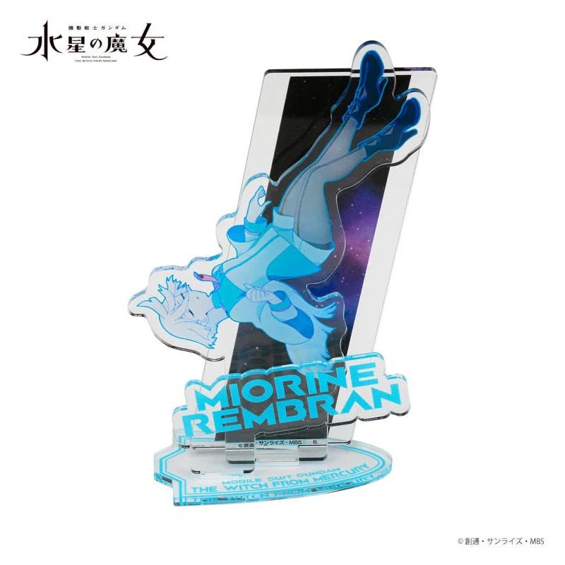Bandai 5065608 Art Acrylic Stand Miorine Rembran Gundam The Witch From Mercury - Image 3