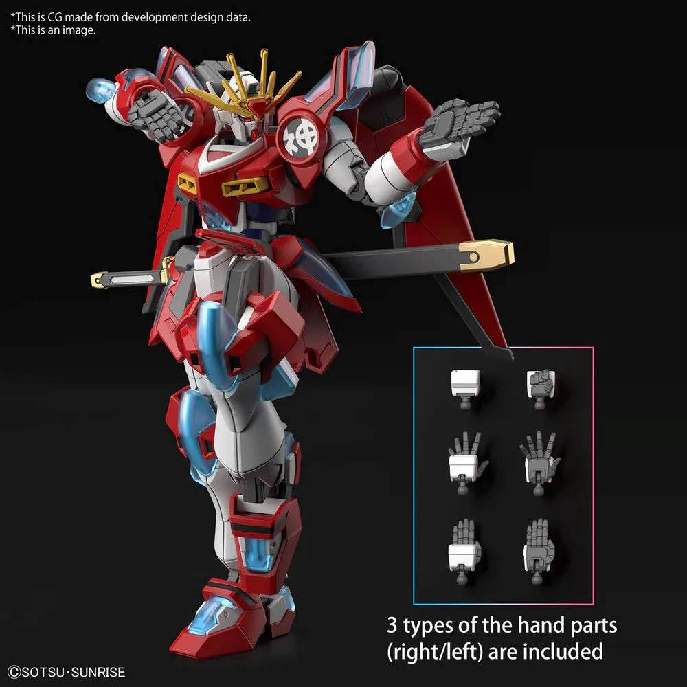 Bandai 5065712 HG 1/144 Shin Burning Gundam - Image 11