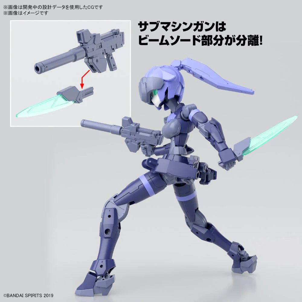 Bandai 5065715 1/144 Exm-H15B Acerby (Type-B) 30MM - Image 13