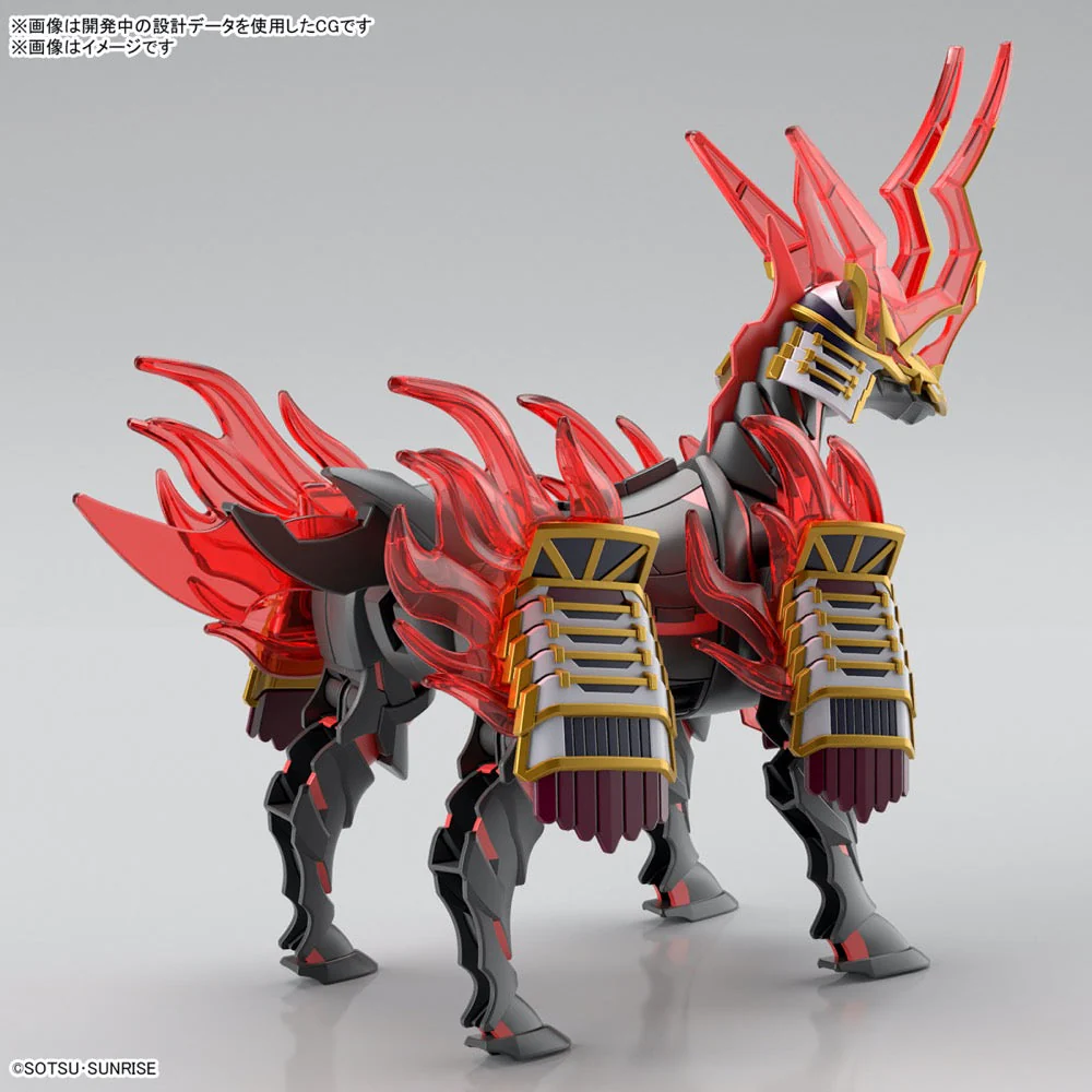 Bandai 5065719 SDW Heroes Nobunagas War Horse - Image 7
