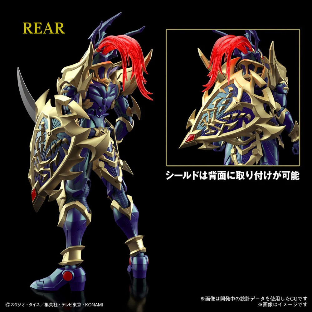 Bandai 50662831 Figure-Rise Standard Amplified Black Luster Soldier Yu-Gi-Oh - Image 5