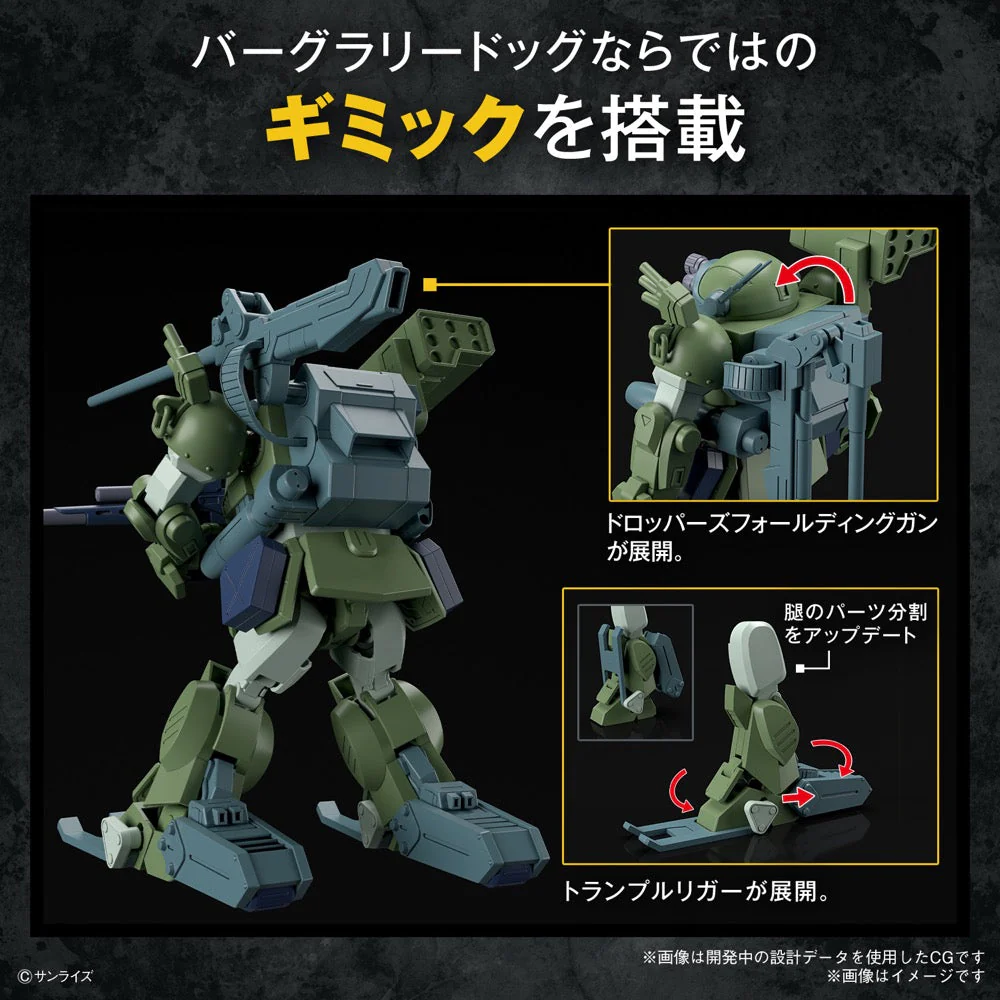 Bandai 5066380 HG Burglarydog Votoms - Image 18