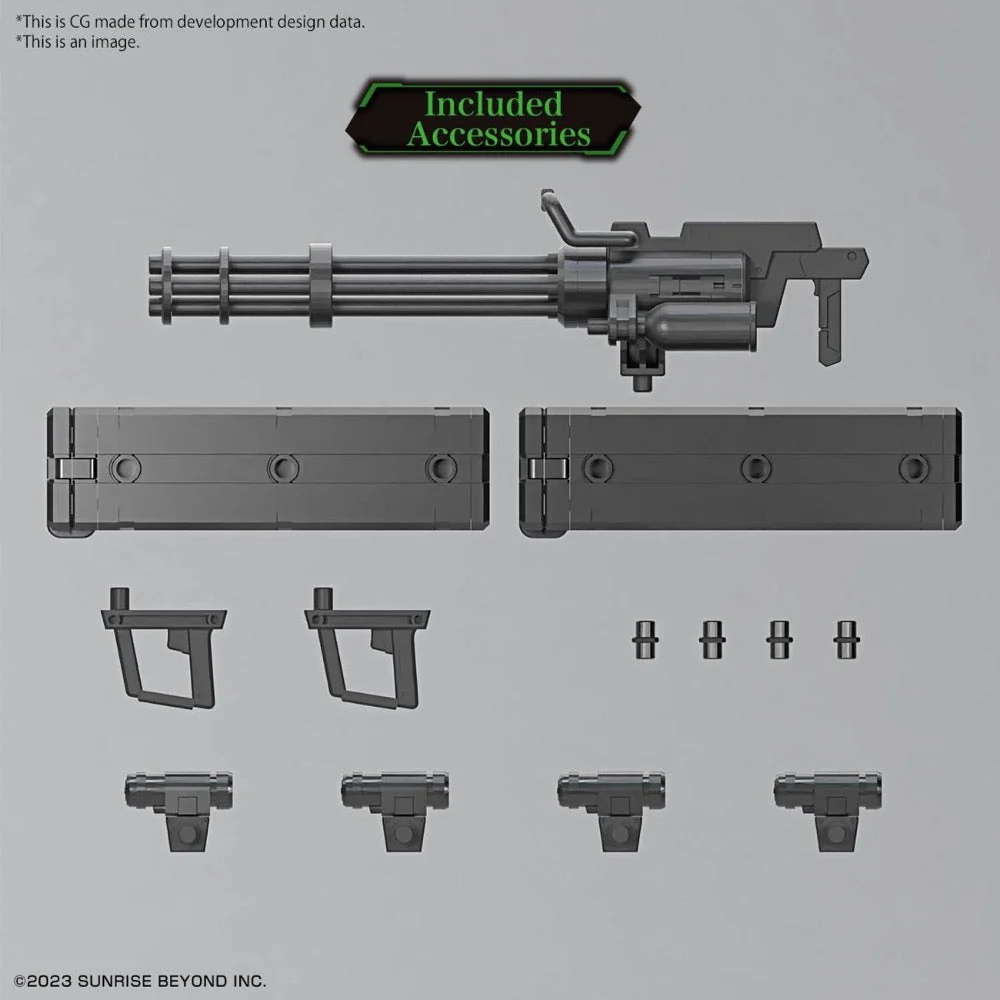 Bandai 5066387 HG 1/72 Amaim Warrior At The Borderline Weapon Set8 - Image 7
