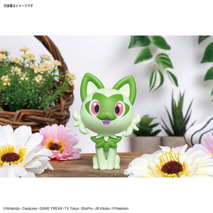 Bandai 5066546 Quick 18 Sprigatito Pokemon Model Kit - Image 11
