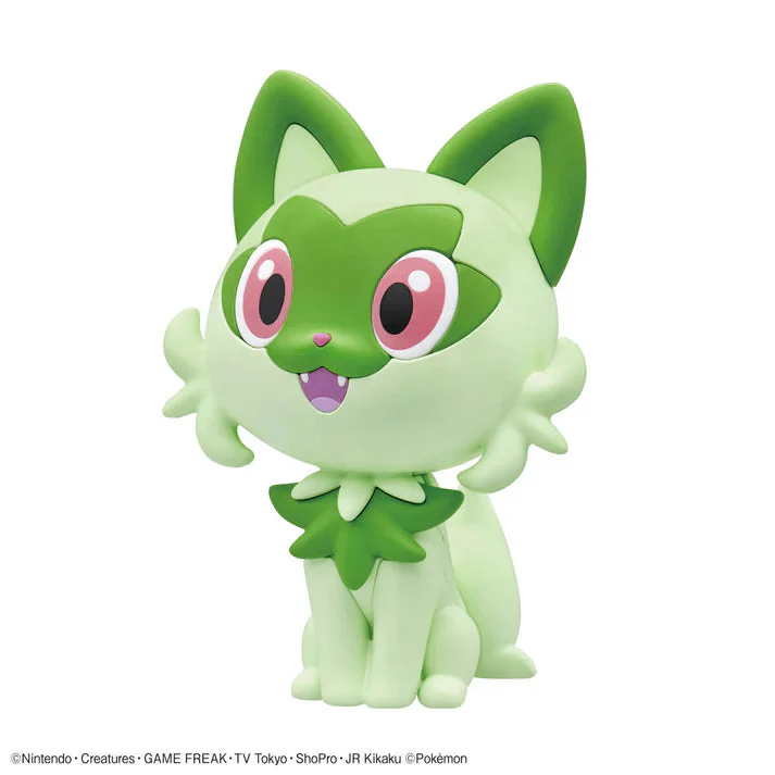 Bandai 5066546 Quick 18 Sprigatito Pokemon Model Kit - Image 3