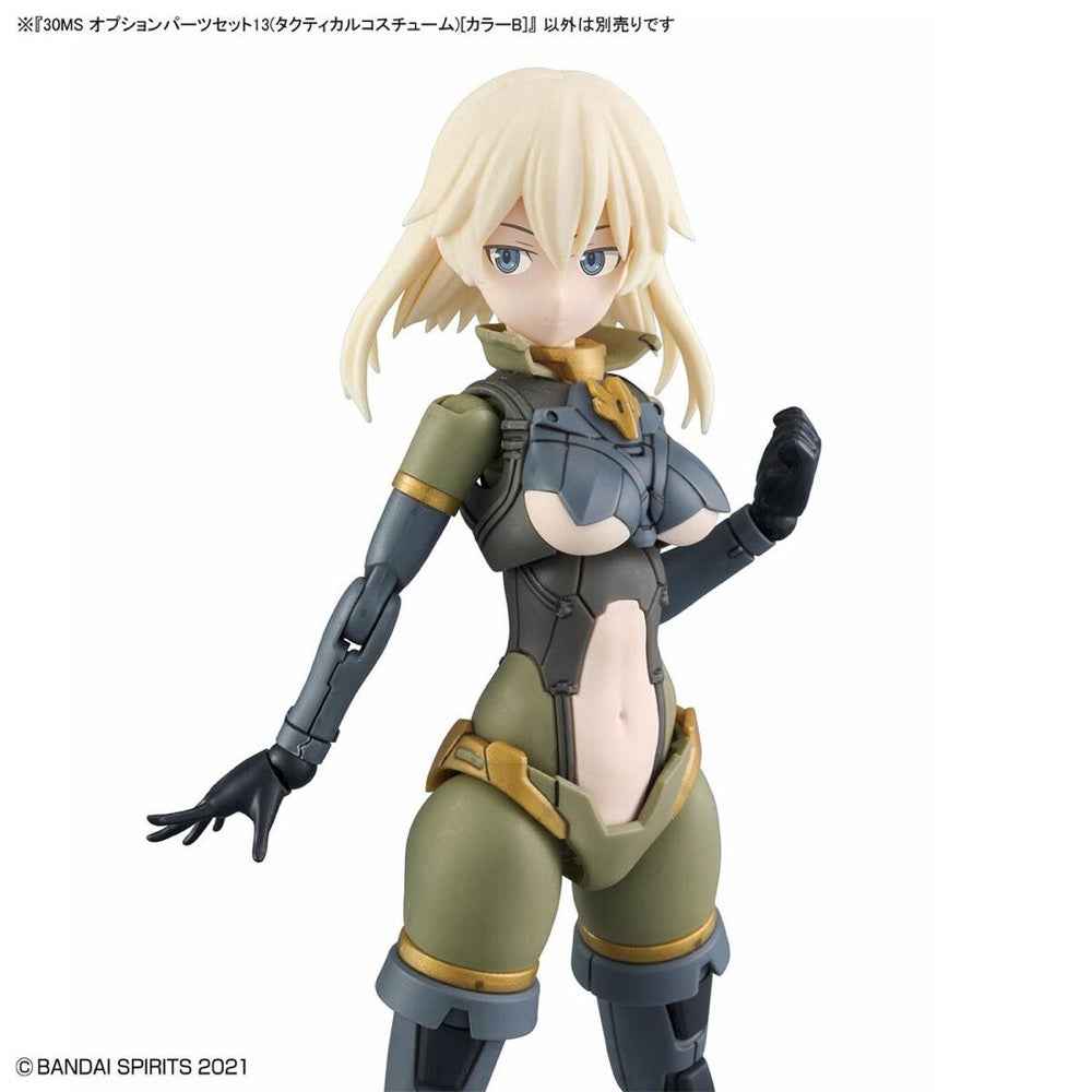 Bandai 5067151 Option Parts Set 13 (Tactical Costume) [Color B] 30MS - Image 11