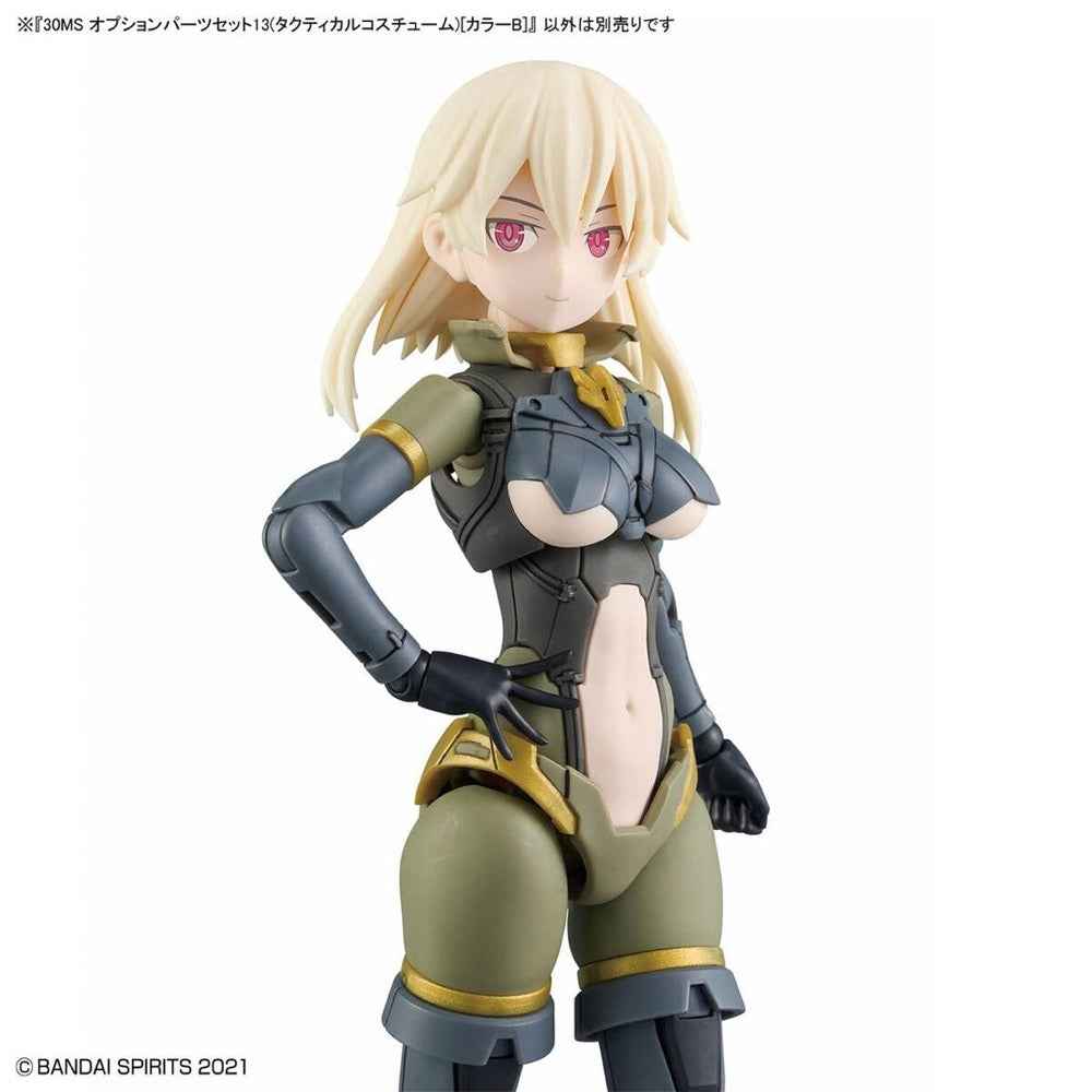 Bandai 5067151 Option Parts Set 13 (Tactical Costume) [Color B] 30MS - Image 12