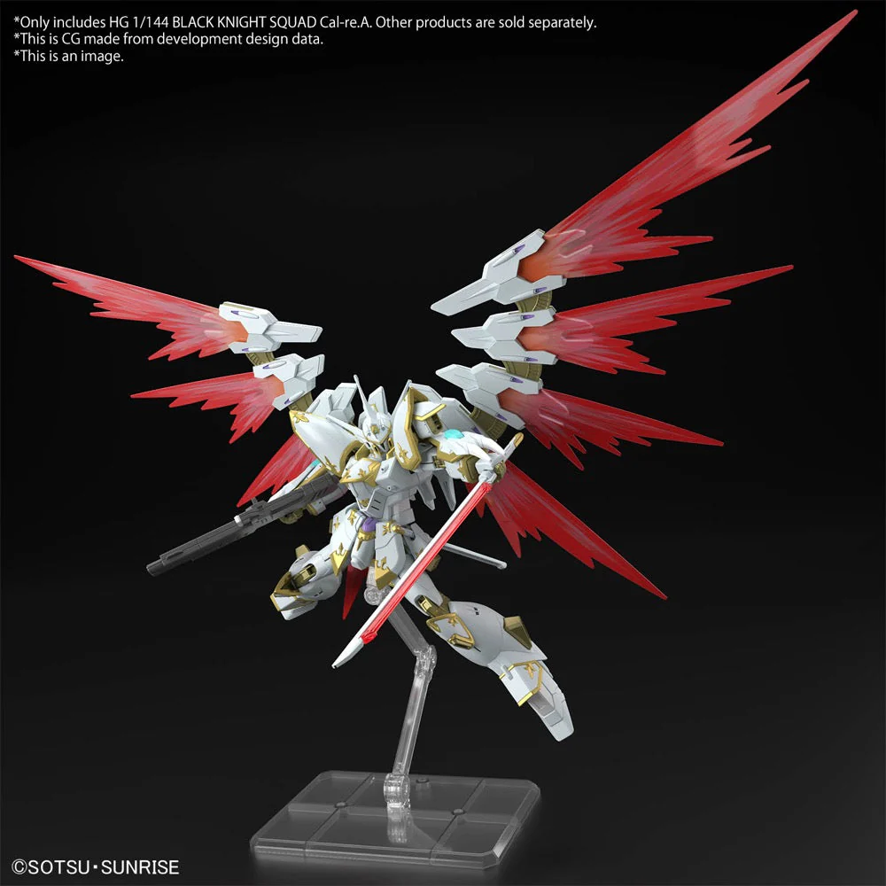 Bandai 5067414 HGCE 1/144 Black Knight Squad Cal-re.A Gundam Seed Freedom - Image 3