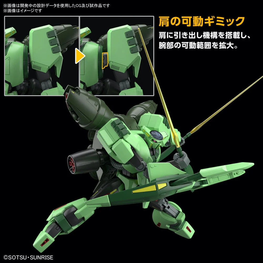 Bandai 5067431 HGUC 1/144 Bolinoak-Sammahn Gundam Zeta - Image 10