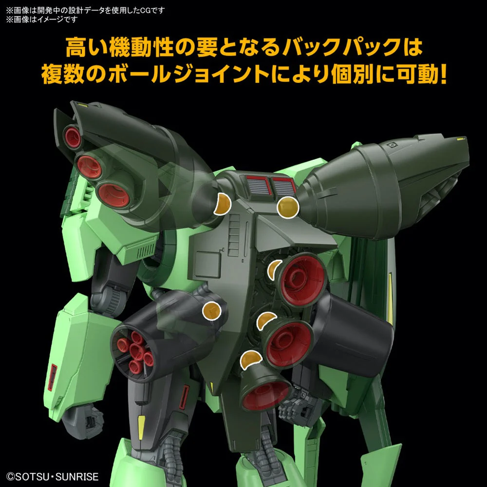 Bandai 5067431 HGUC 1/144 Bolinoak-Sammahn Gundam Zeta - Image 7