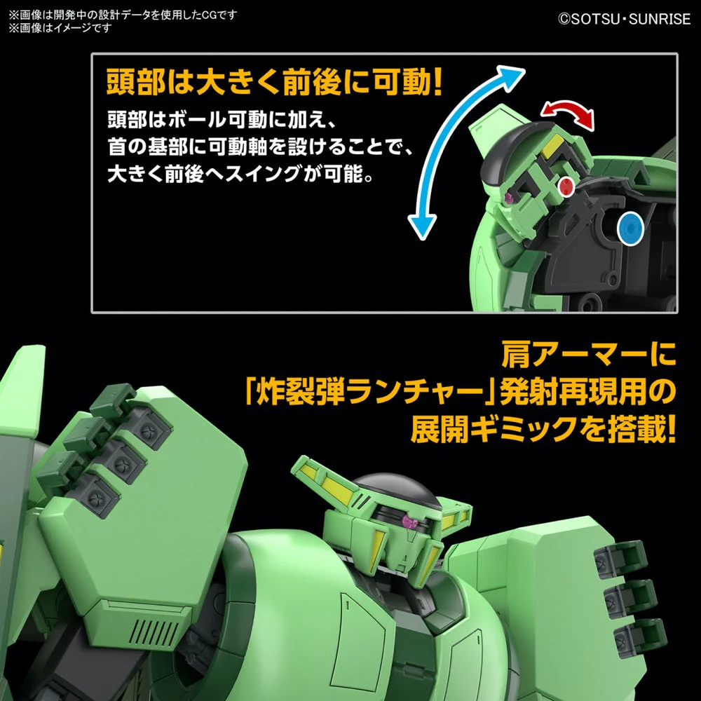 Bandai 5067431 HGUC 1/144 Bolinoak-Sammahn Gundam Zeta - Image 9