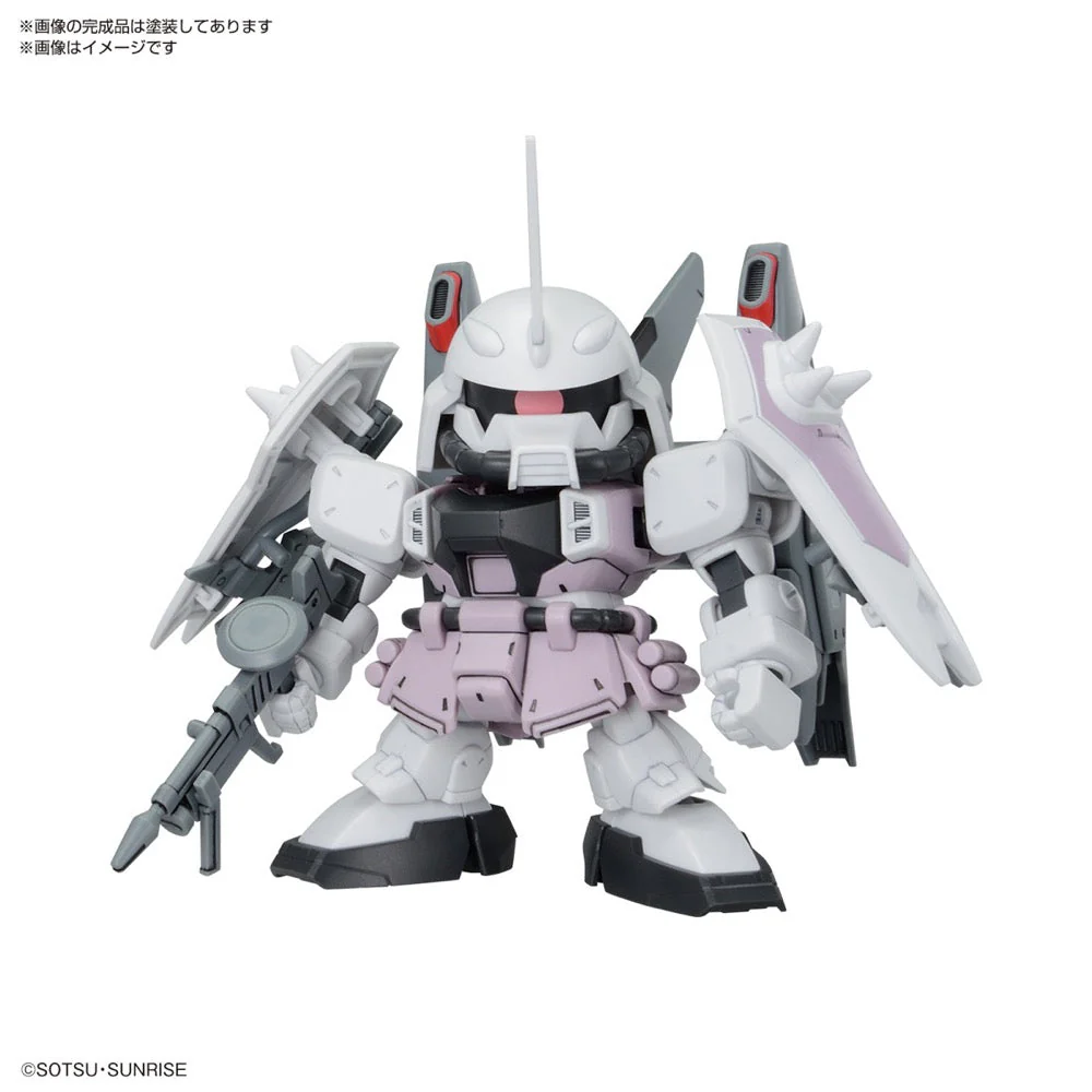 Bandai 5067454 BB Senshi ZGMF Zaku Series Set Gundam Seed Destiny - Image 4