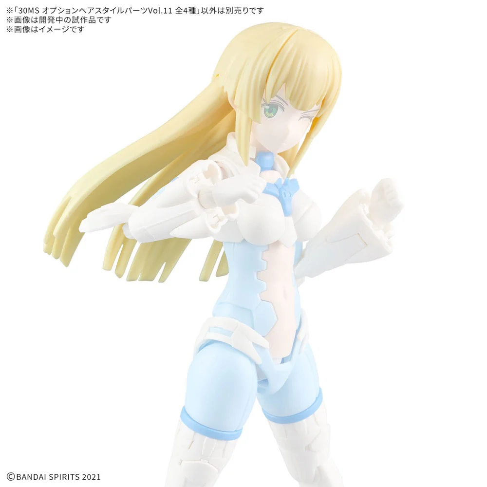 Bandai 5067690 30MS Option Hair Style Parts Vol.11 (4 Types) - Image 12