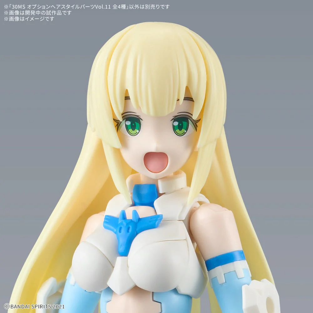 Bandai 5067690 30MS Option Hair Style Parts Vol.11 (4 Types) - Image 13