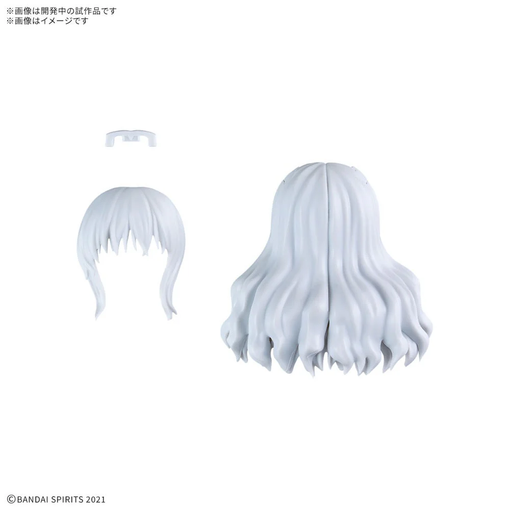 Bandai 5067690 30MS Option Hair Style Parts Vol.11 (4 Types) - Image 3