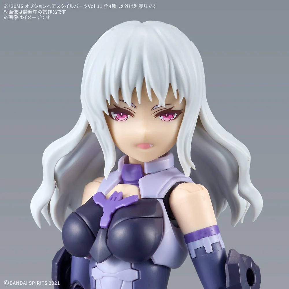 Bandai 5067690 30MS Option Hair Style Parts Vol.11 (4 Types) - Image 5