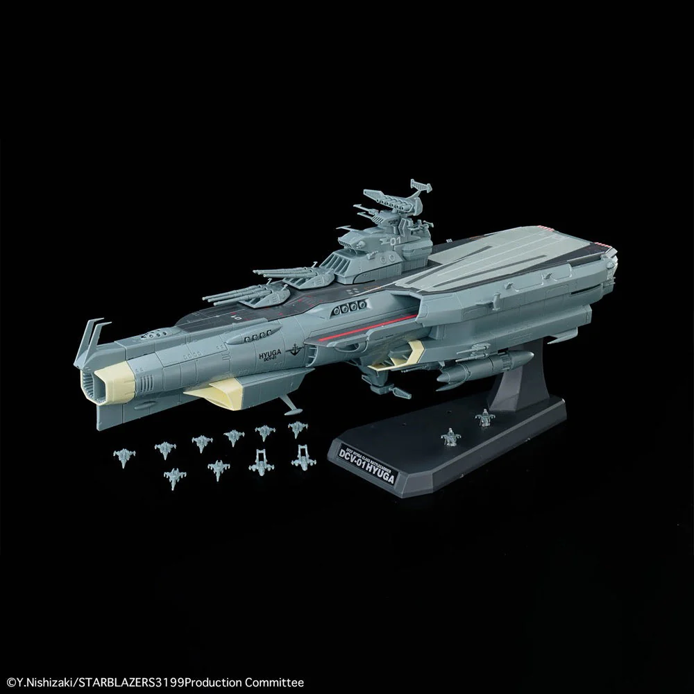 Bandai 50686951 1/1000 Earth Defense Huga class Combat Cruiser DCV-01 Huga (Yamato) - Image 10