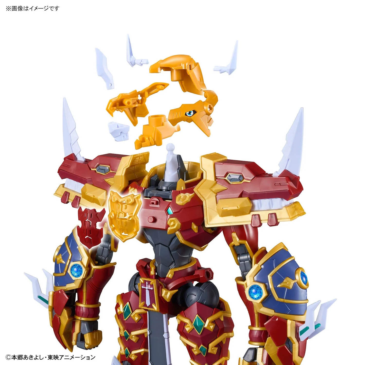 Bandai 50688521 Figure-rise Standard Amplified Kaiser Greymon - Image 11