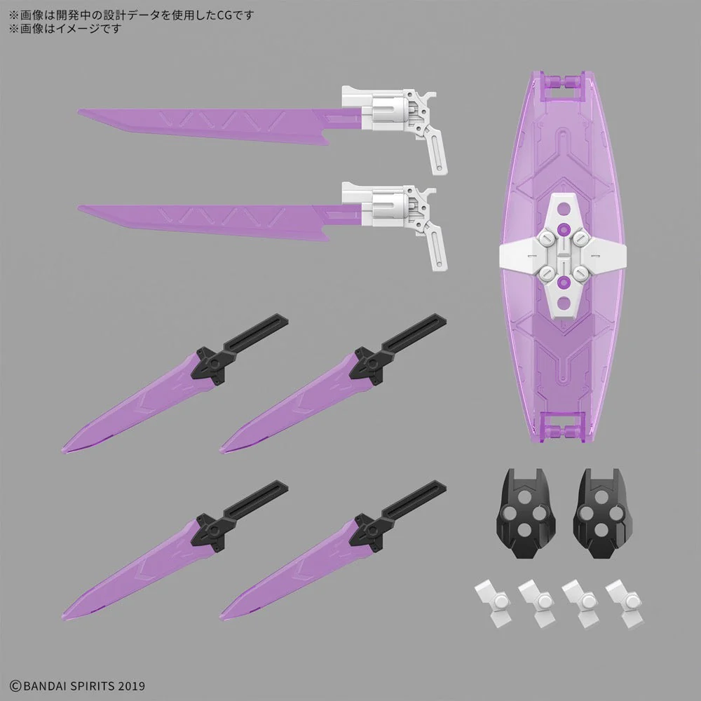 Bandai 5069161 30MM 1/144 Exm-X20A Levinix (Type-A) - Image 15