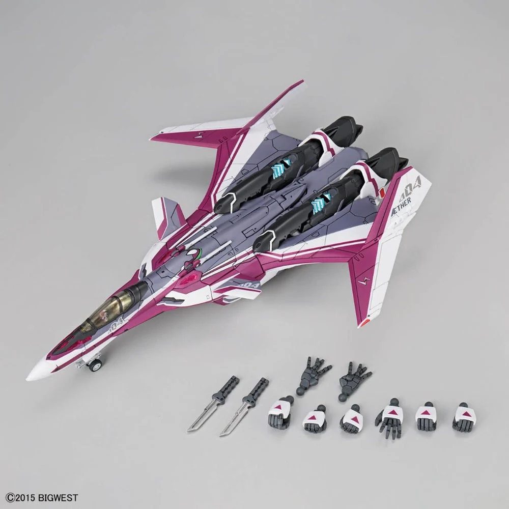 Bandai 50691681 HG 1/100 Vf-31C Siegfried (Mirage Farina Jenius Use) - Image 6