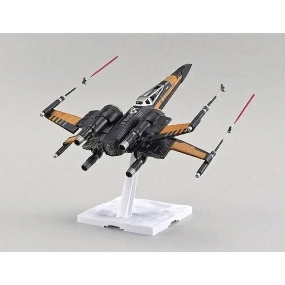 Bandai 5069225 1/72 Star Wars Poe's X-wing Fighter - Image 4