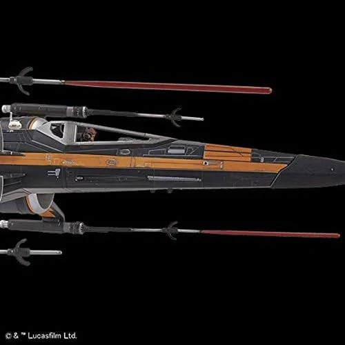 Bandai 5069225 1/72 Star Wars Poe's X-wing Fighter - Image 8