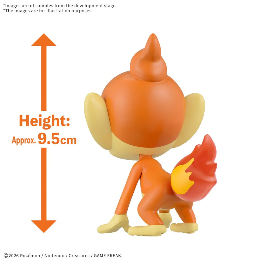 Bandai 5074043 Pokemon Model Kit Quick!! 29 Chimchar - Image 2