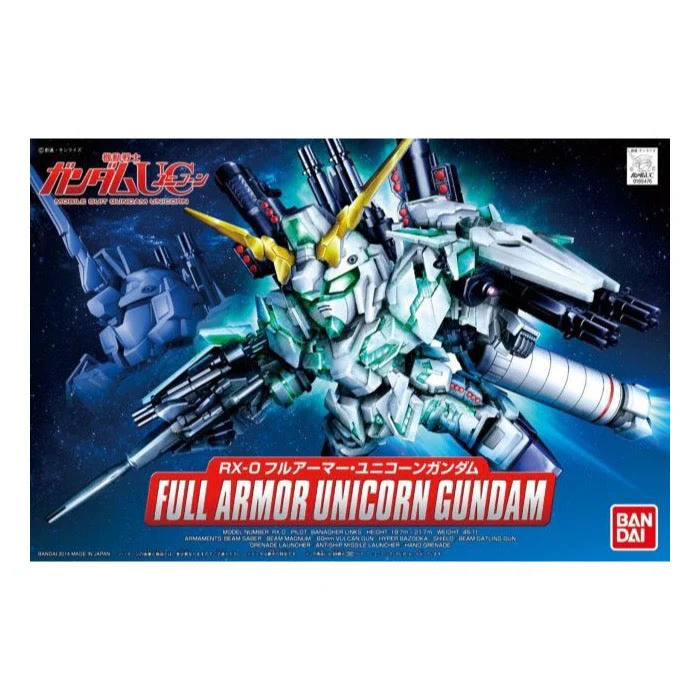 Bandai 5059029 BB390 Full Armor Unicorn SD Gundam
