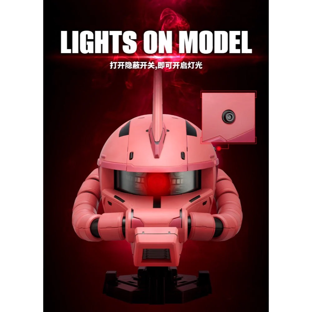 Bandai CT232855 BN Head Collection Vol.3 MS-06S Zaku II - Image 4
