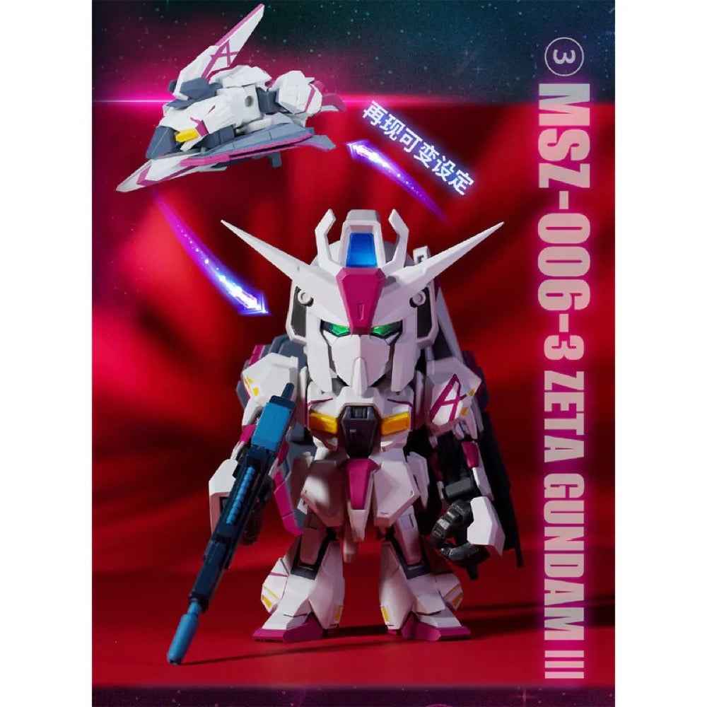Bandai CT591188 QMSV Mini  Z Gundam & Gundam Mk-II - Image 4