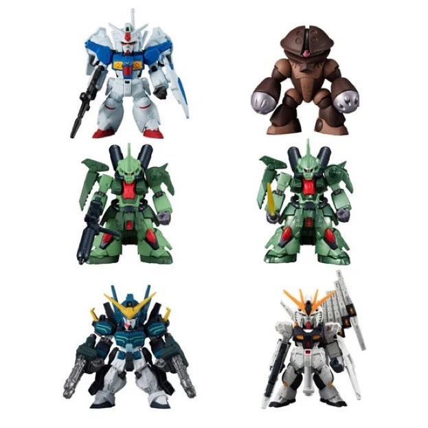 Bandai CT82030 FW Gundam Converge 10th Anniversary Memorial Selection 02 Set of 6 - Image 3
