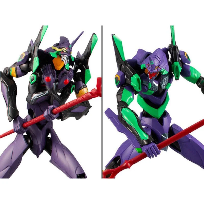 Bandai EVA Frame Evangelion New Theatrical Edition Unit 01 Vs Unit 13 Set - Image 10