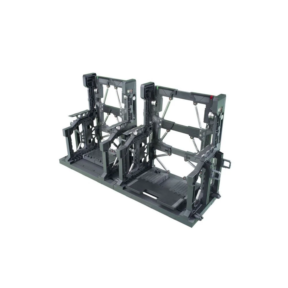 Bandai 5059030 Builders Parts System Base 001 Grey - Image 6