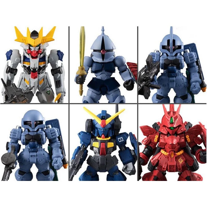 Bandai FW Gundam Converge 10th Anniversary Memorial Selection 01 Set Box of 10 - Image 2