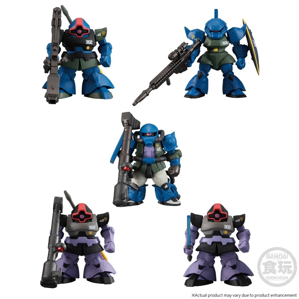 Bandai FW Gundam Converge Core Nightmare of Solomon 302nd Patrol Squad Set - Image 3