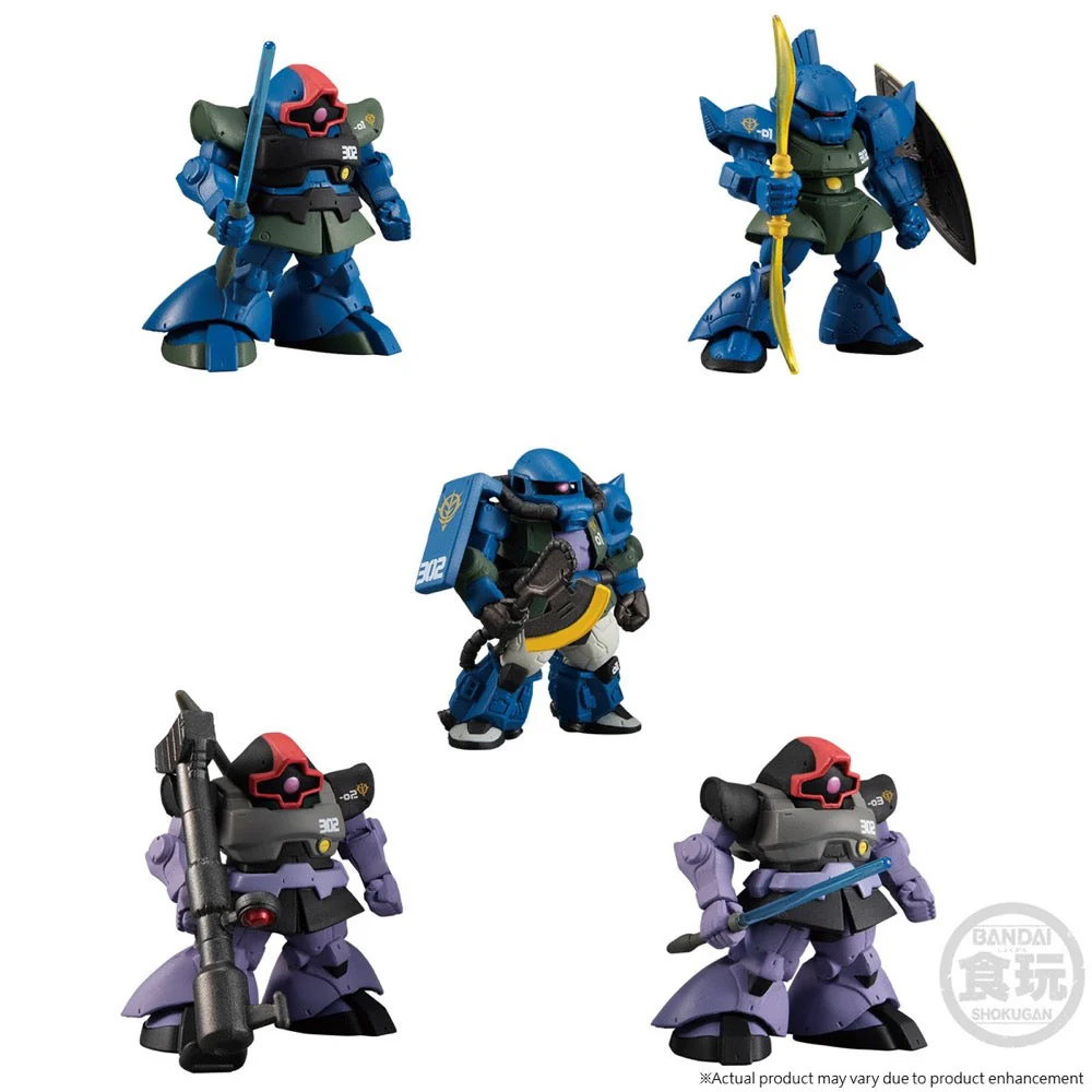 Bandai FW Gundam Converge Core Nightmare of Solomon 302nd Patrol Squad Set - Image 4