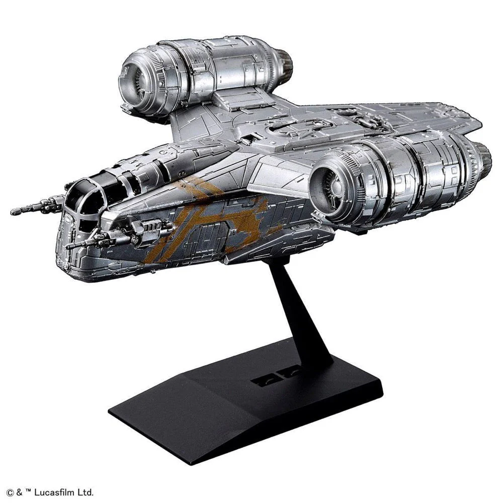 Bandai 5061795 Star Wars Vehicle Model Razor Crest Silver Coating Version - Image 2