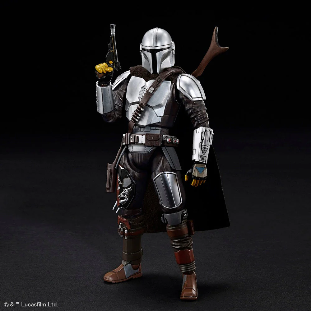 Bandai 5061797 1/12 Star Wars The Mandalorian Beskar Armor Silver Coating Version - Image 11