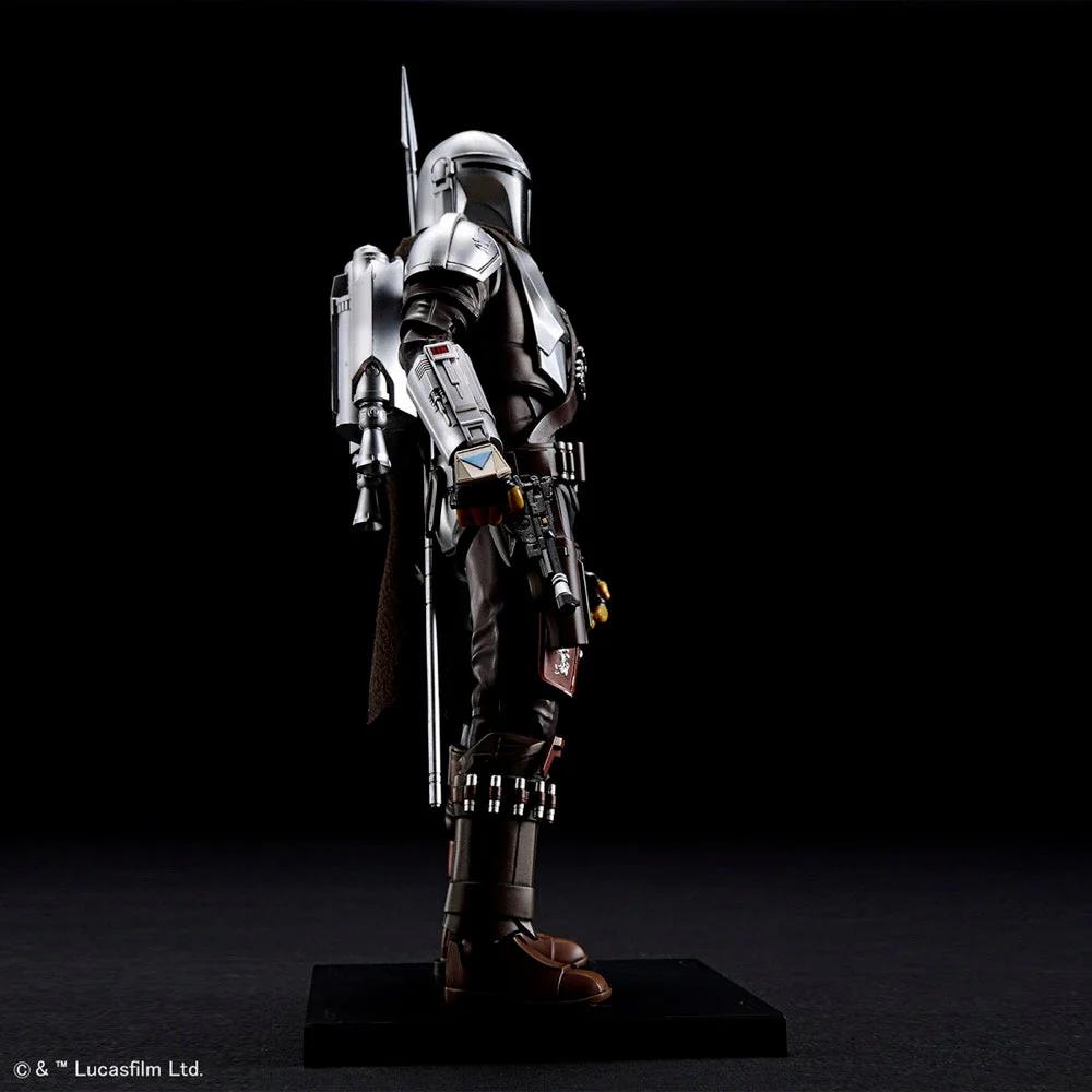 Bandai 5061797 1/12 Star Wars The Mandalorian Beskar Armor Silver Coating Version - Image 12