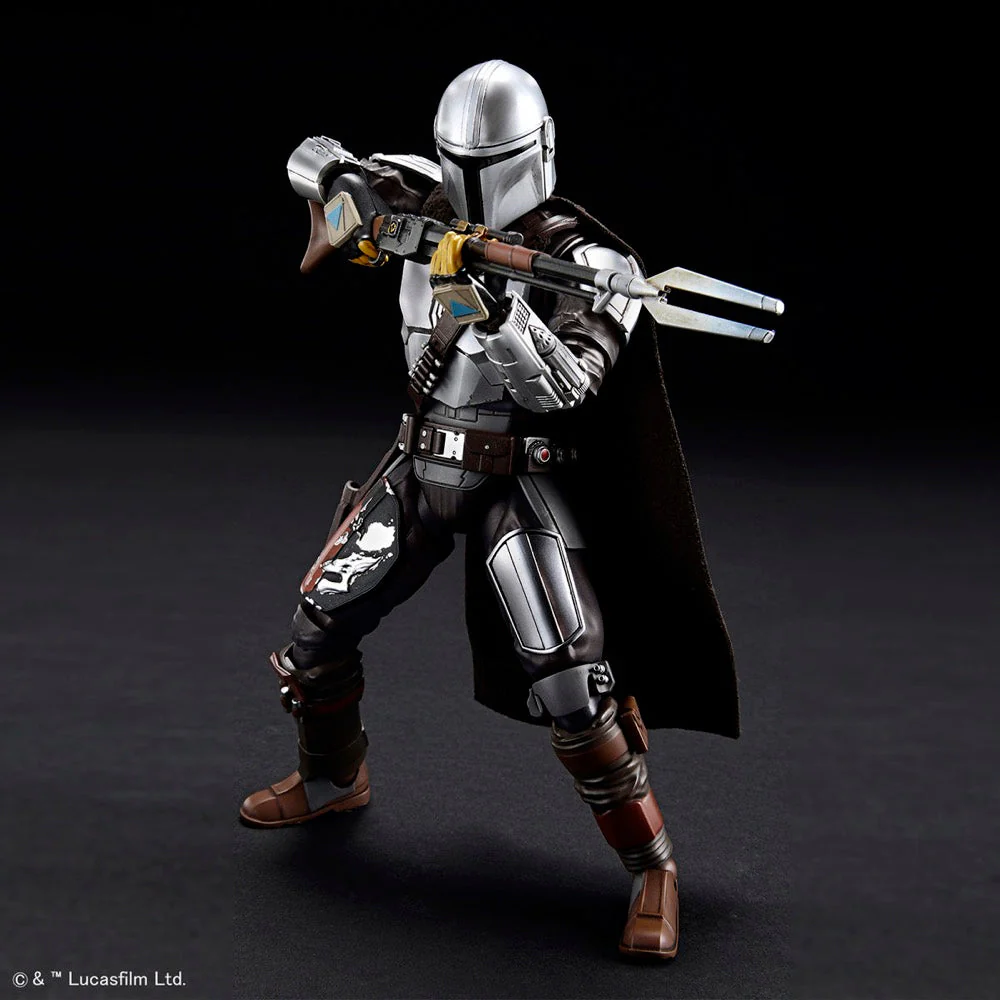 Bandai 5061797 1/12 Star Wars The Mandalorian Beskar Armor Silver Coating Version - Image 4
