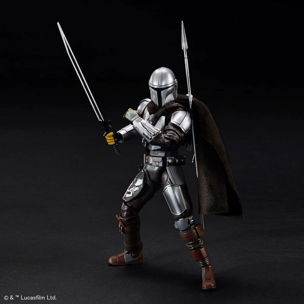 Bandai 5061797 1/12 Star Wars The Mandalorian Beskar Armor Silver Coating Version - Image 5