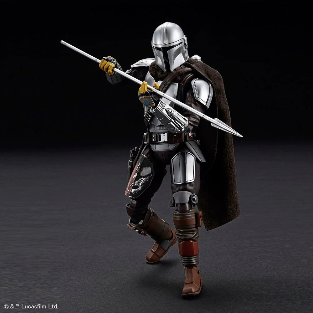Bandai 5061797 1/12 Star Wars The Mandalorian Beskar Armor Silver Coating Version - Image 6