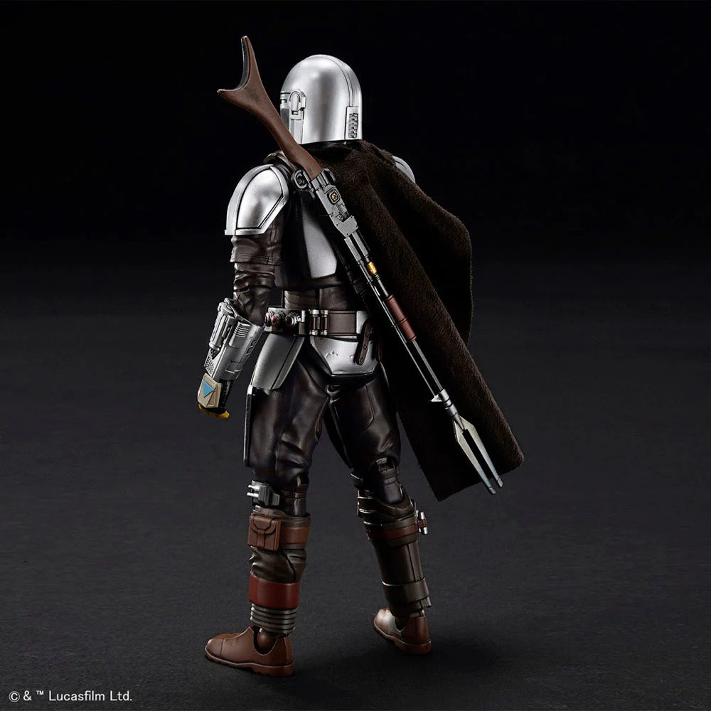 Bandai 5061797 1/12 Star Wars The Mandalorian Beskar Armor Silver Coating Version - Image 8