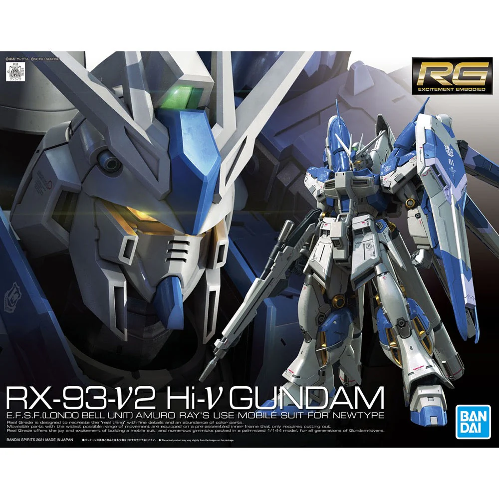 Bandai 5061915 RG 1/144 Hi-Nu Gundam