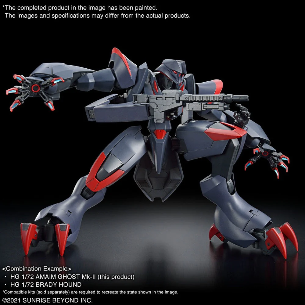 Bandai 5063767 HG 1/72 AMAIM Ghost Mk-II AMAIM Warrior At The Borderline - Image 10