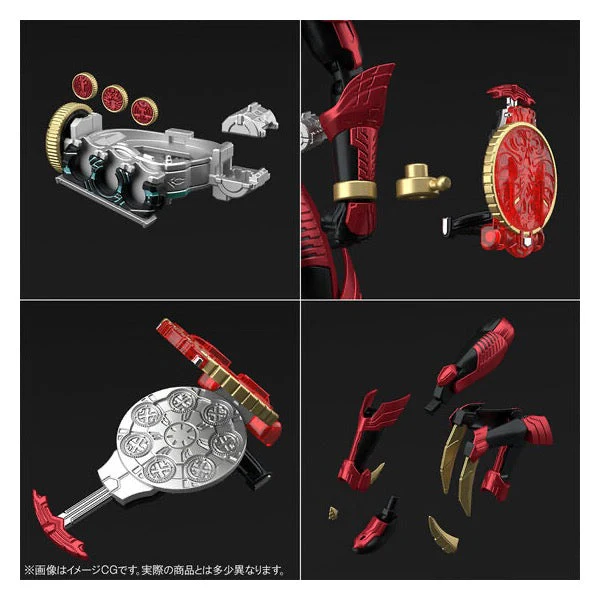 Bandai 5063769 Figure-rise Standard Kamen Rider OOO Tajadoru Combo - Image 11