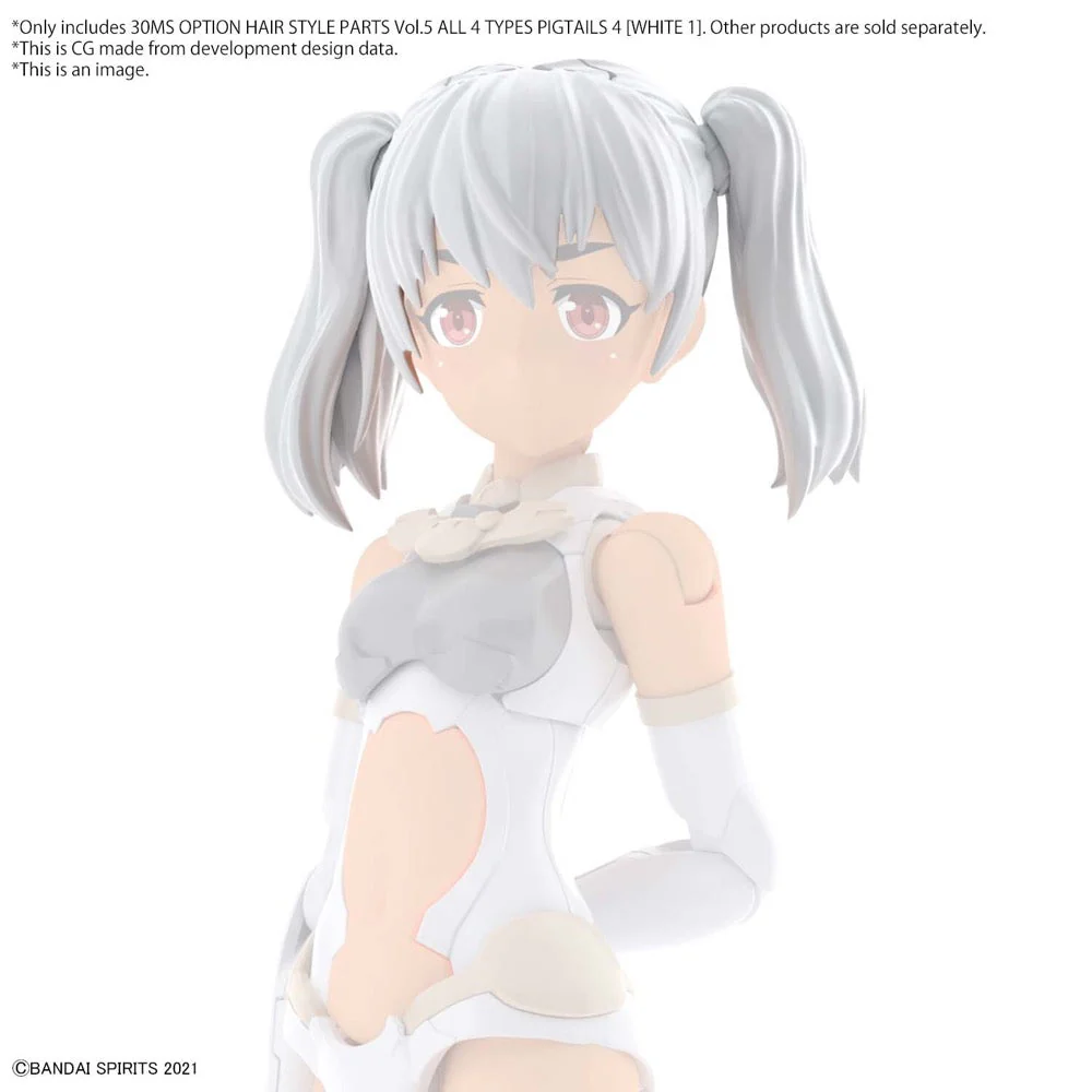 Bandai G5063780 Option Hair Style Parts Vol.5 All 4 Types 30MS - Image 20